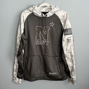 Colosseum Athletics Men’s Medium NAVY NWOT Hoodie warm sweatshirt